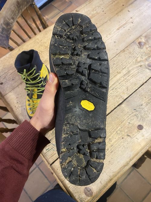 La Sportiva Nepal Cube GTX Men's Mountain Boots Yellow, UK 8 — image 6