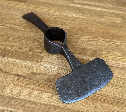 Vintage Small 1.2LB Garden Mattock Hoe Head Chipping Hammer Pickaxe Digging Tool — image 4