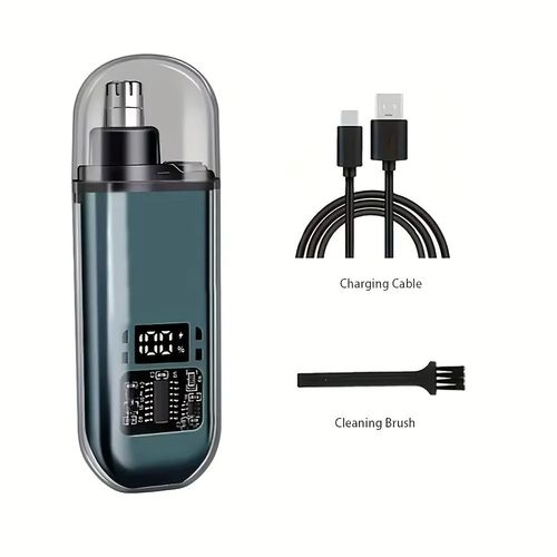 Nose Hair Trimmer for Men & Women | Nostril & Ear Hair Trimmer Usb Rechargeable — image 1
