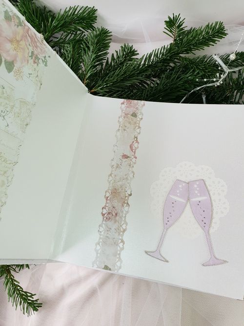 Wedding photo album in a gift box size. Size Photo Album 22x22.5cm.( 200 photo) — image 5