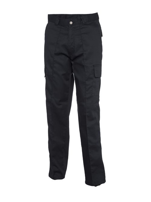  Uneek UC902 Work Cargo Combat Workwear Trousers Black/Navy Sizes 28" - 52" mens — image 1