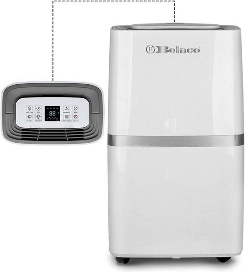 Belaco Dehumidifier, 20L/Day Portable Dehumidifier with Digital Humidity Display — image 10