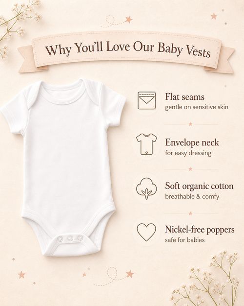Personalised Baby Vest Babygrow | Custom Name & Date New Baby Gift announcement — image 6