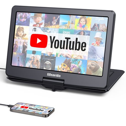 19" Full HD Portable DVD Player with 16" Swivel Screen HDMI Battery Multi-format — image 12