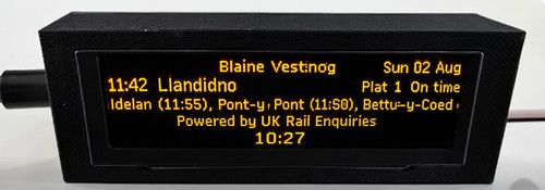 Large 150mm 6" Electronic Train Railway Tube Tram Bus Departure Board components