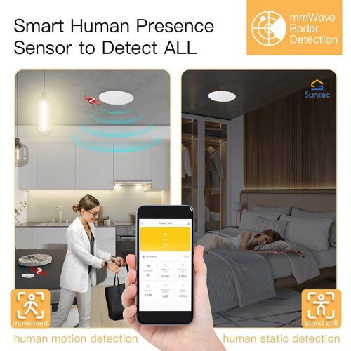 Tuya Smart WIFI Human Presence Detector Radar Detection Sensor — image 5