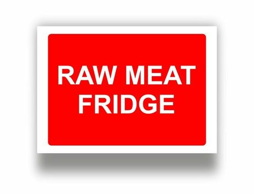 Catering Restaurant Kitchen Food Preparation Health and Safety Signs 