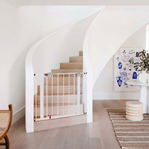 Baby Safety Gate Home Pet Dog Barrier Stair Safe Secure Doorway Guard 75 to 85cm — image 7