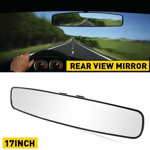 Inside Mirror 17" Universal Panoramic Rear View Wide Angle XL Car Truck SUV UK