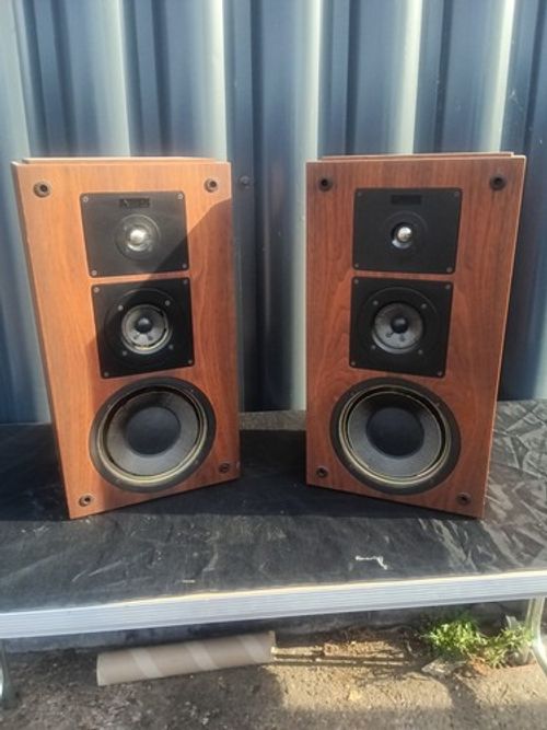 Altec Lansing 205 Vintage Speakers Pair Made In USA – Need Refoaming / Restored