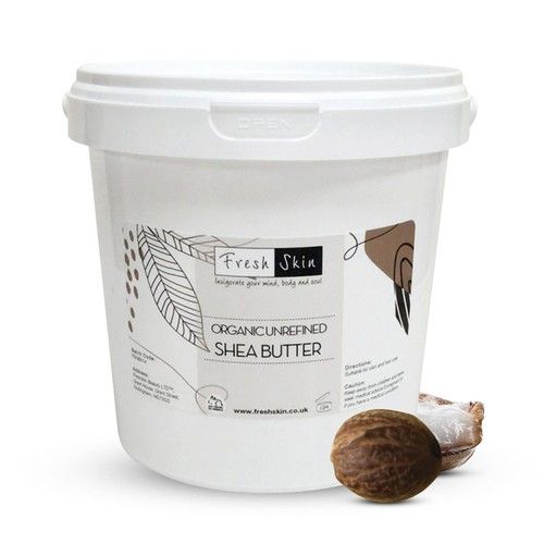 Shea Butter Certified Organic 2KG - Unrefined, Cold Pressed, Pure, Raw & Natural
