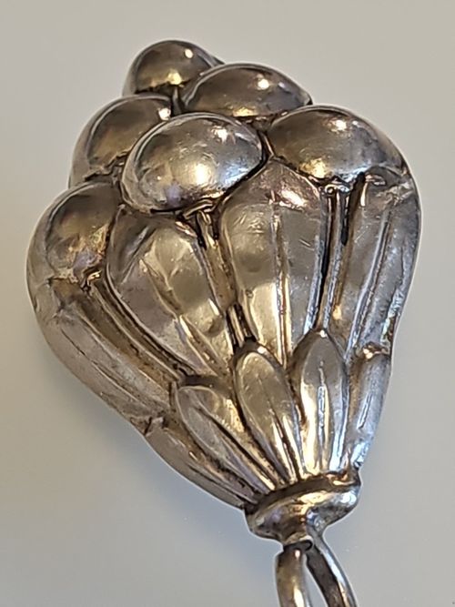 Antique Sterling Silver Baby Teething Rattle (No Bone Ring) — image 7