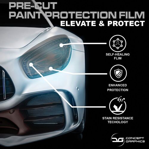 Lower door Stone Chip Guard PPF Paint Protection Film Kit For Tesla Model 3 — image 3