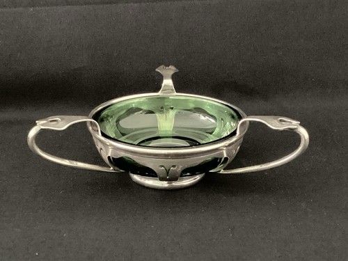 Arts And Crafts Sterling Silver Salt By Kate Harris.