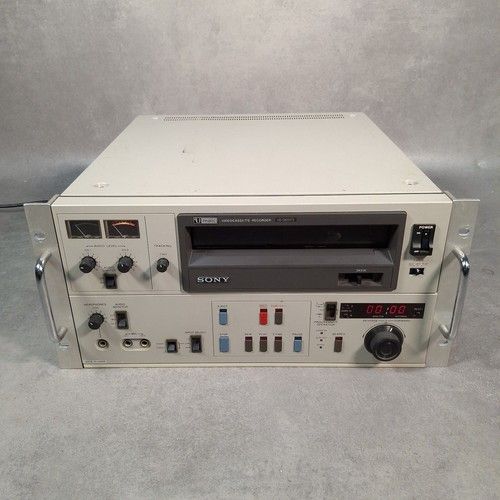 Sony V0-5800PS U-Matic Video Cassette Recorder VCR PAL Editing VTR – Japan