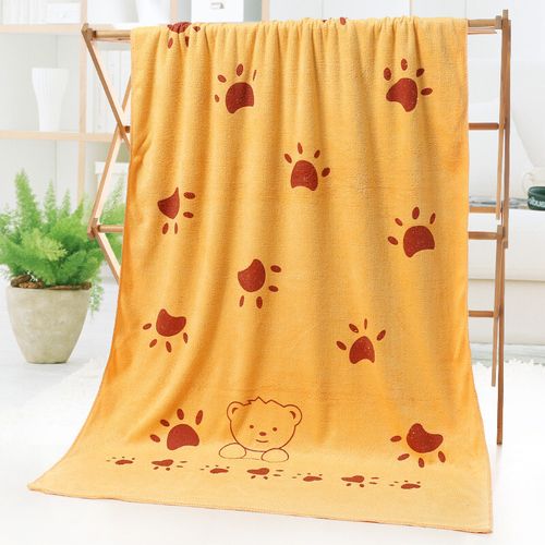 2X 140x70cm Super Absorbent Large Fast Drying Microfibre Dog Cat Pet Bath Towel~ — image 8