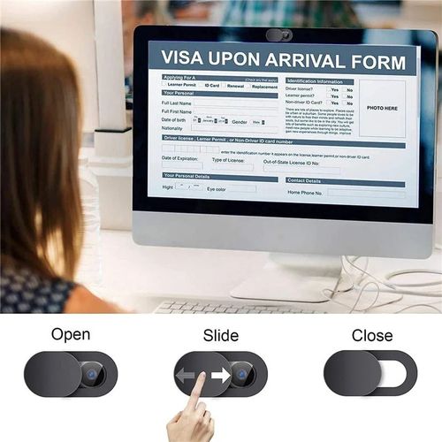 Webcam cover 10PACK Thin Camera Slider for Iphone Laptop Mobile tablet Fast post — image 2