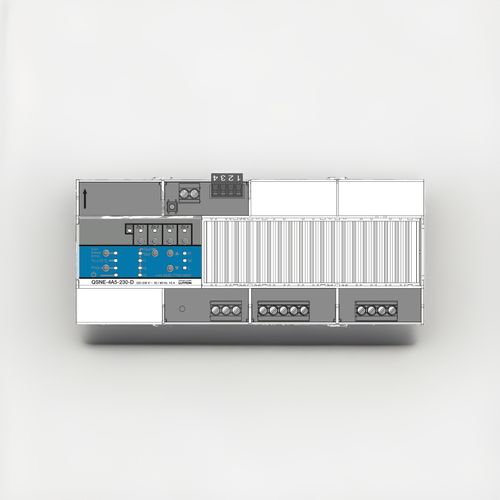 Lutron HomeWorks QSNE-4A5-230-D PRO LED+ Phase Adaptive Power Module — image 1