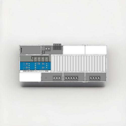 Lutron HomeWorks QSNE-4A5-230-D PRO LED+ Phase Adaptive Power Module