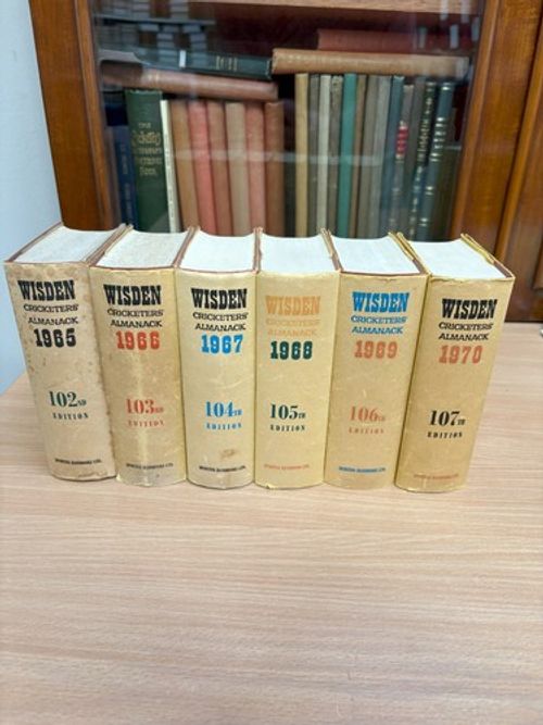 Original Wisden Hardback with Dust Wrapper (Individual Years Available)