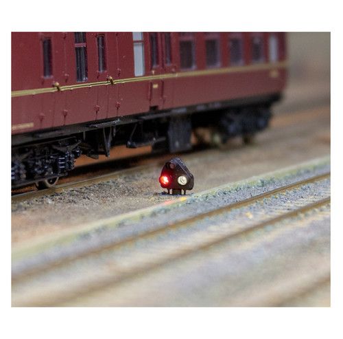 DCC Concepts DCD-GS-BR-D.4 2-wire Diesel light Ground Signal (4 Pack) OO Gauge