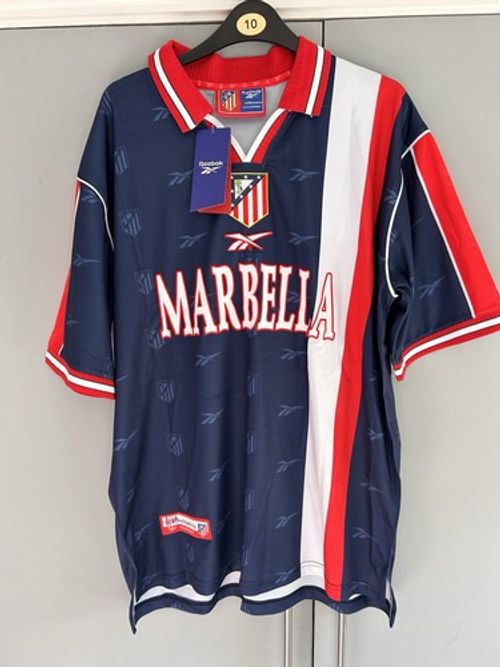 Atletico Madrid 1999/2000 Retro Home Football Shirt - TORRES #9