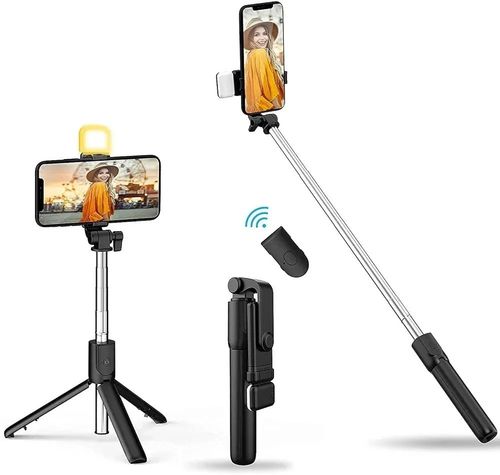 170CM Bluetooth Selfie Tripod Telescopic Stick Remote Extendable WITH FREE GIFT — image 5