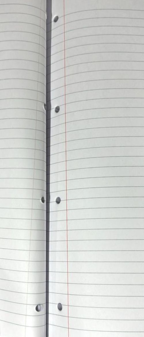 2x A4 lined Refill Pad 100 Page Notepad Memo Writing Ruled Student Office School — image 5