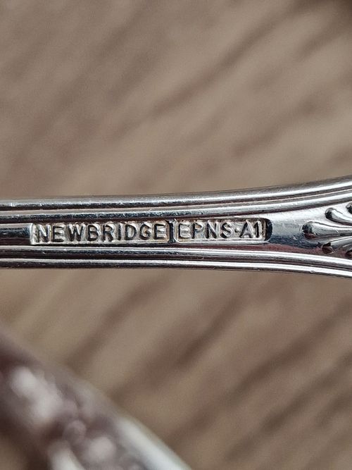 Vintage Newbridge Kings Pattern EPNS A1 Silver Plated Cutlery Set - 45 Piece — image 10