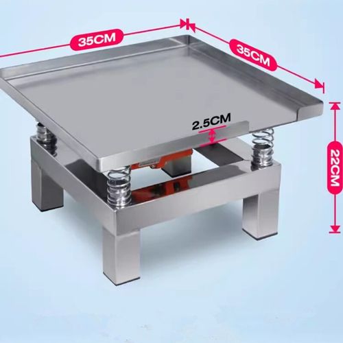 35x35cm Mini Concrete Vibration Table 220V Vibrating Platform UK Plug — image 11