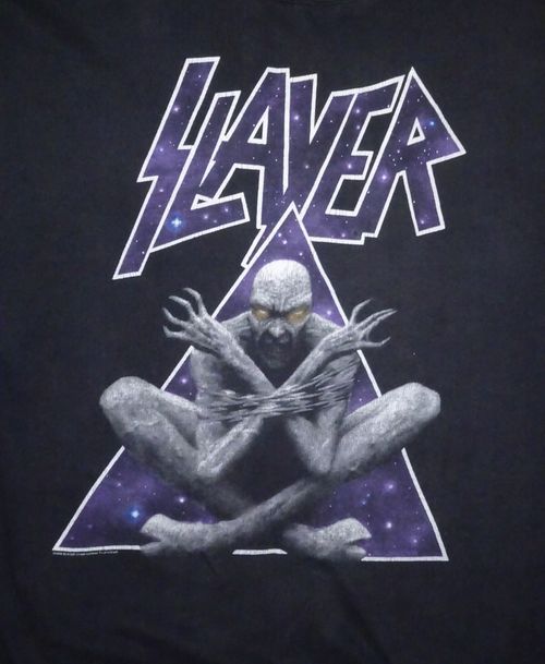 Vintage 1990s SLAYER Divine Intervention Long Sleeve Sweatshirt Top Rare — image 2