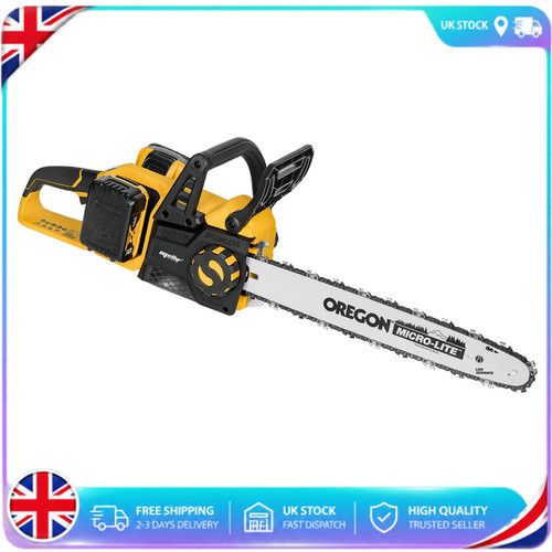 Electric Handheld Brushless 16" Cordless Chainsaw For Dewalt 18V 20V MAX Battery