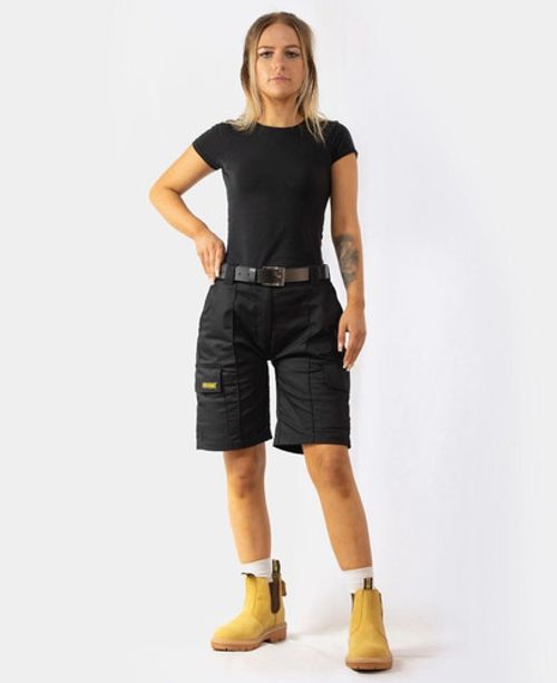 SITE KING Ladies Cargo Combat Work Shorts Size 8 to 20 WOMENS WORKWEAR SHORTS