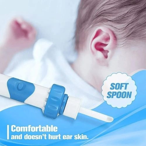 Electric Cordless Vacuum Ear Cleaner Wax Remover Safety Painless Cleaning Device — image 3