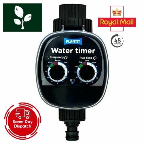 PLANT!T Water Timer Gravity Fed/Tap Fed Dripper Irrigation Hydroponics Auto Feed