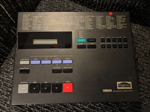 Yamaha DOM-30 - vintage MIDI Disk Orchestra Module - 100 voice tone generator — image 5
