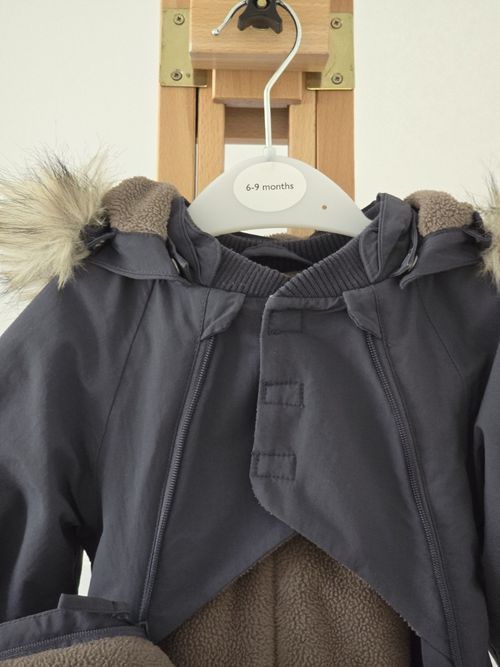 WHEAT Snow Suit Nickie Grey Blue Size 80/12M ORIGINAL & PRE-LOVED — image 4
