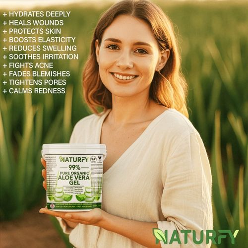 1KG 100% Pure Aloe Vera Gel Multipurpose Soothing Moisturising For Hair & Skin — image 6