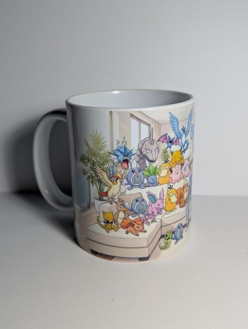 Pokemon assembly, Premium quality Ceramic 11oz mug Dishwasher Microwave Safe — image 3