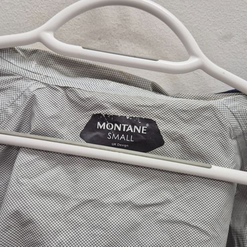 Montane Nylon Jacket Pertex Shield Waterproof Shell Purple Jacket Size Small — image 8