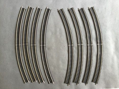 Hornby Nickel Silver Track R605 R607 R609 R8262 x 8 - R600 or R601 x 6