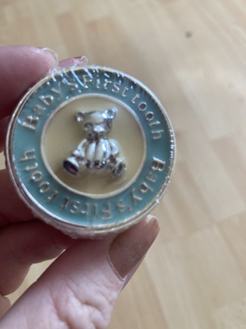 Set Of 3 Silver Plated Baby’s ‘first’ Trinket Boxes - New — image 7