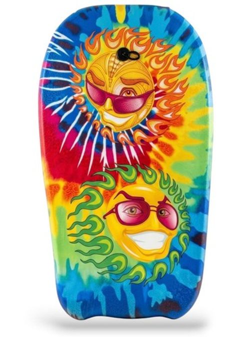 41" EPS Boogie Board Bodyboard Surf Summer Beach Float Kids Adults Leash Plug UK
