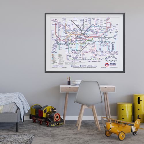 London Tube Map Poster 2026 (Official TfL Wall Art Print ) A0 A1 Large Format — image 5