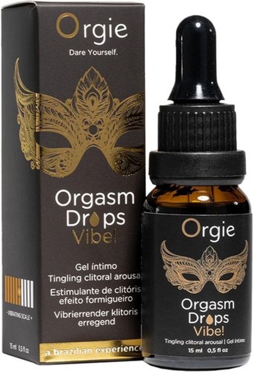 Orgie Intense Arousal Drops For Her/Women - Strong Tingling Arousal Serum 15ml