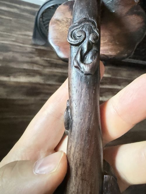 Chinese Rosewood Ruyi Qing China Asian — image 12