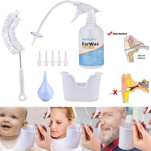 Ear Wax Removal kit Safe Ear Irrigation Flushing System Set for Adults and Kids — image 4