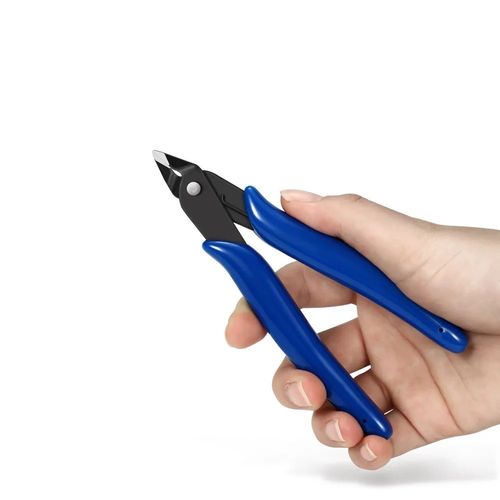 Flush Cut Electrical Wire Cable Cutters Cutting Side Snips Flush Nipper Pliers — image 4