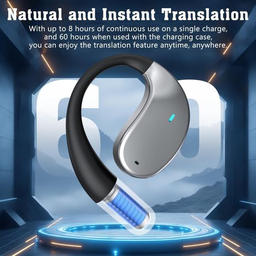144+ Language AI Translator Earbuds Wireless Bluetooth 5.4 Headphones For iOS！ — image 11