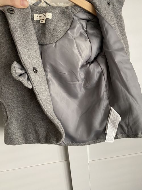 Jessica Simpson Baby Girl Winter Coat 24 Months Grey New with tags  